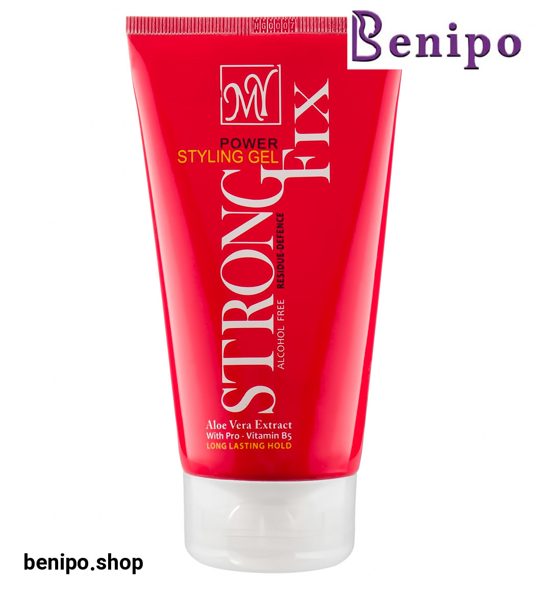 ژل مو سر قوی Strong Fix قرمز حجم 150 میل