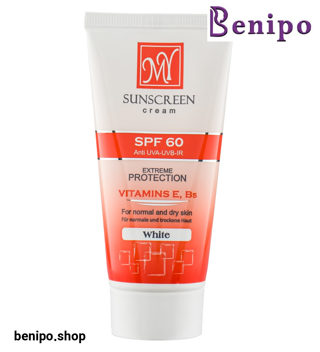 کرم ضد آفتاب اس پی اف 60 بدون رنگ