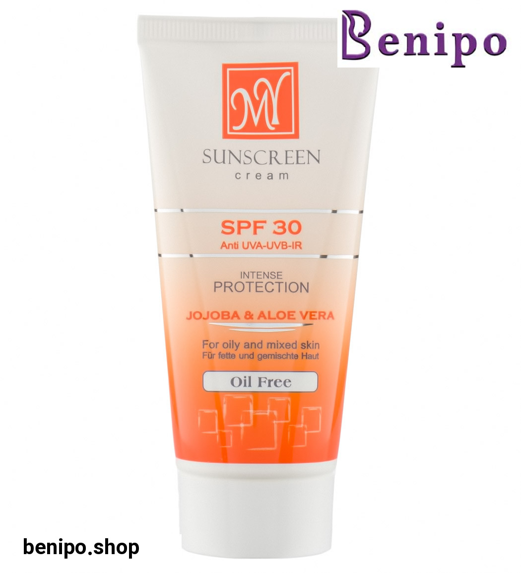 کرم ضد آفتاب اس پی اف 30 فاقد چربی