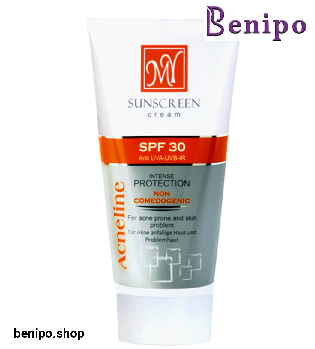 کرم ضد آفتاب اس پی اف 30 آکنه لاین