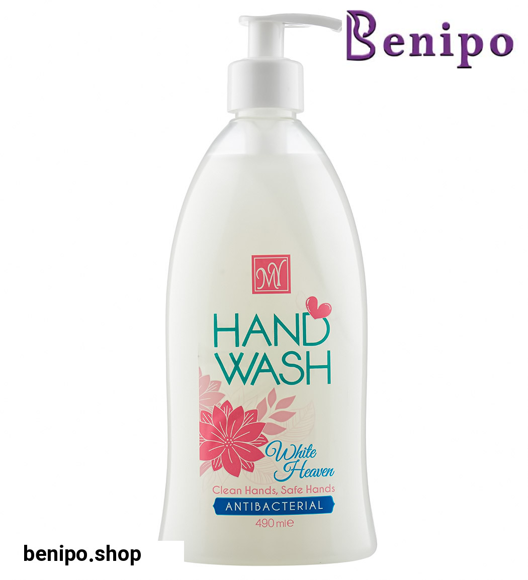 مایع دستشویی صدفی سفید 490میل