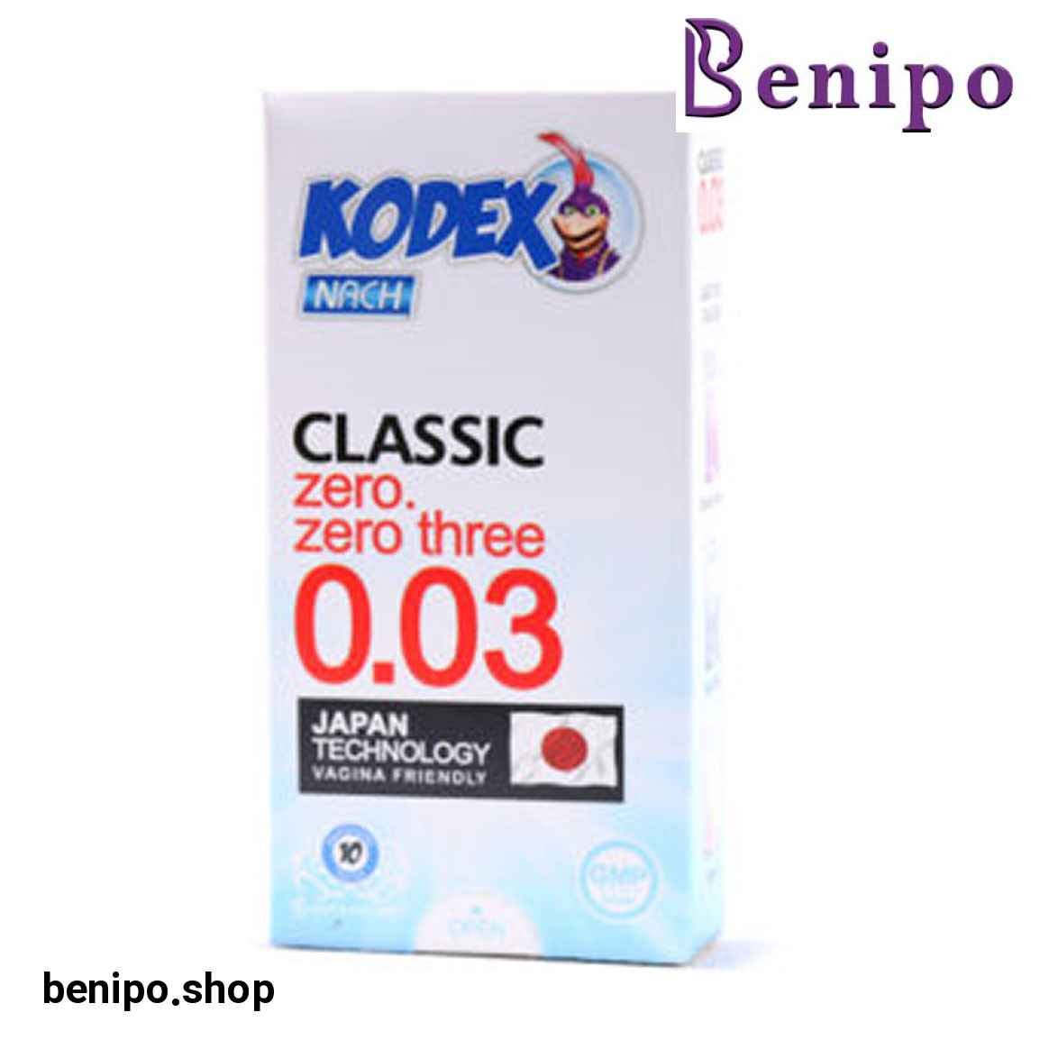 کاندوم مدل 0.03 بسته 10 عددی