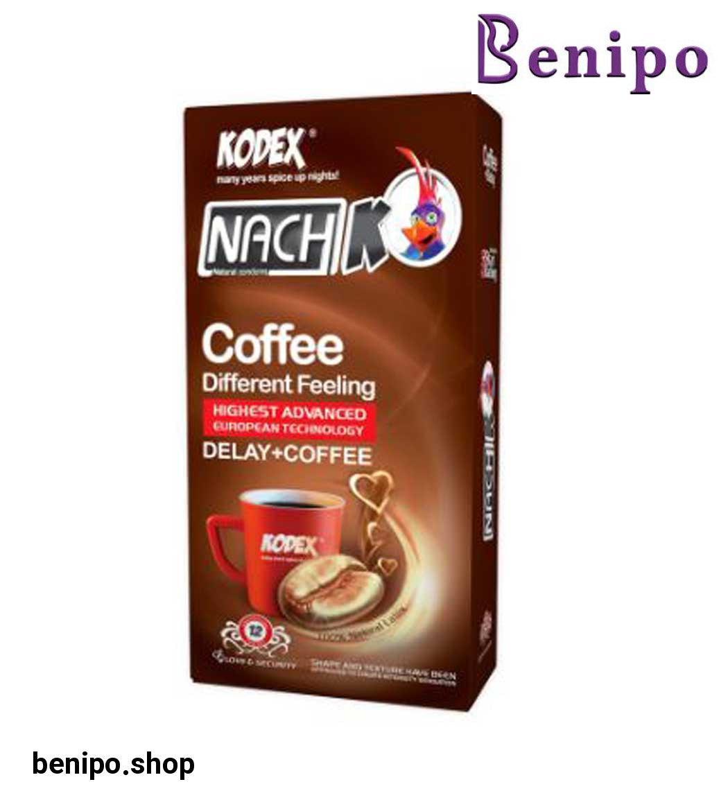 کاندوم ناچ مدل Coffee بسته 12 عددی