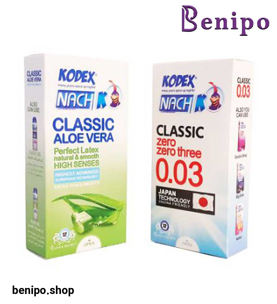کاندوم مدل آلوئه ورا بسته 12 عددی به همراه کاندوم مدل 0.03 بسته 12 عددی