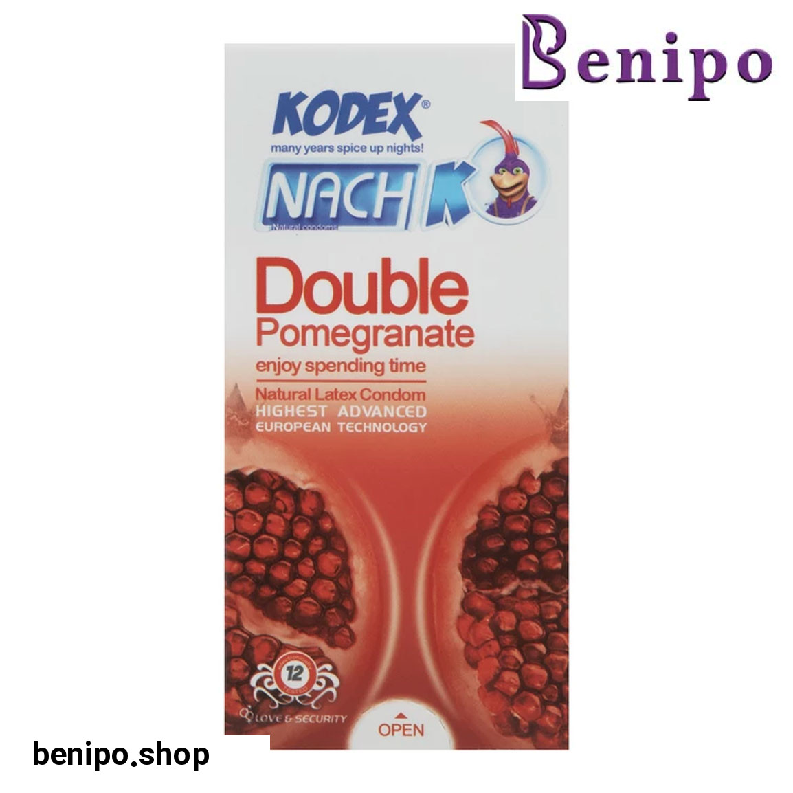 کاندوم 12 عددی تنگ کننده مدل دابل پومگرانت