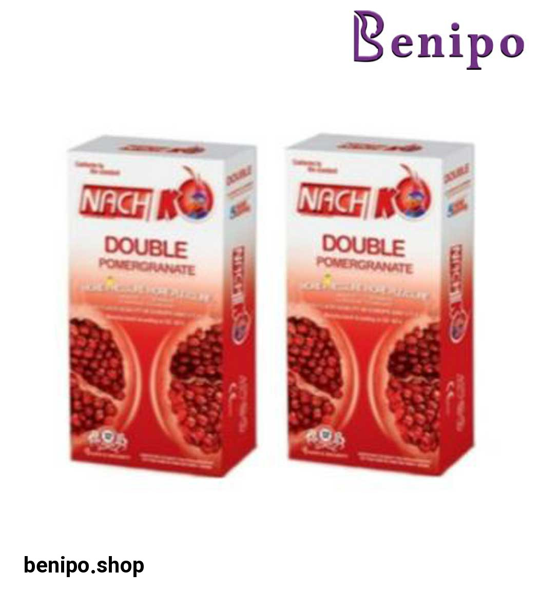 کاندوم مدل Double Pomegranate مجموعه 2 عددی