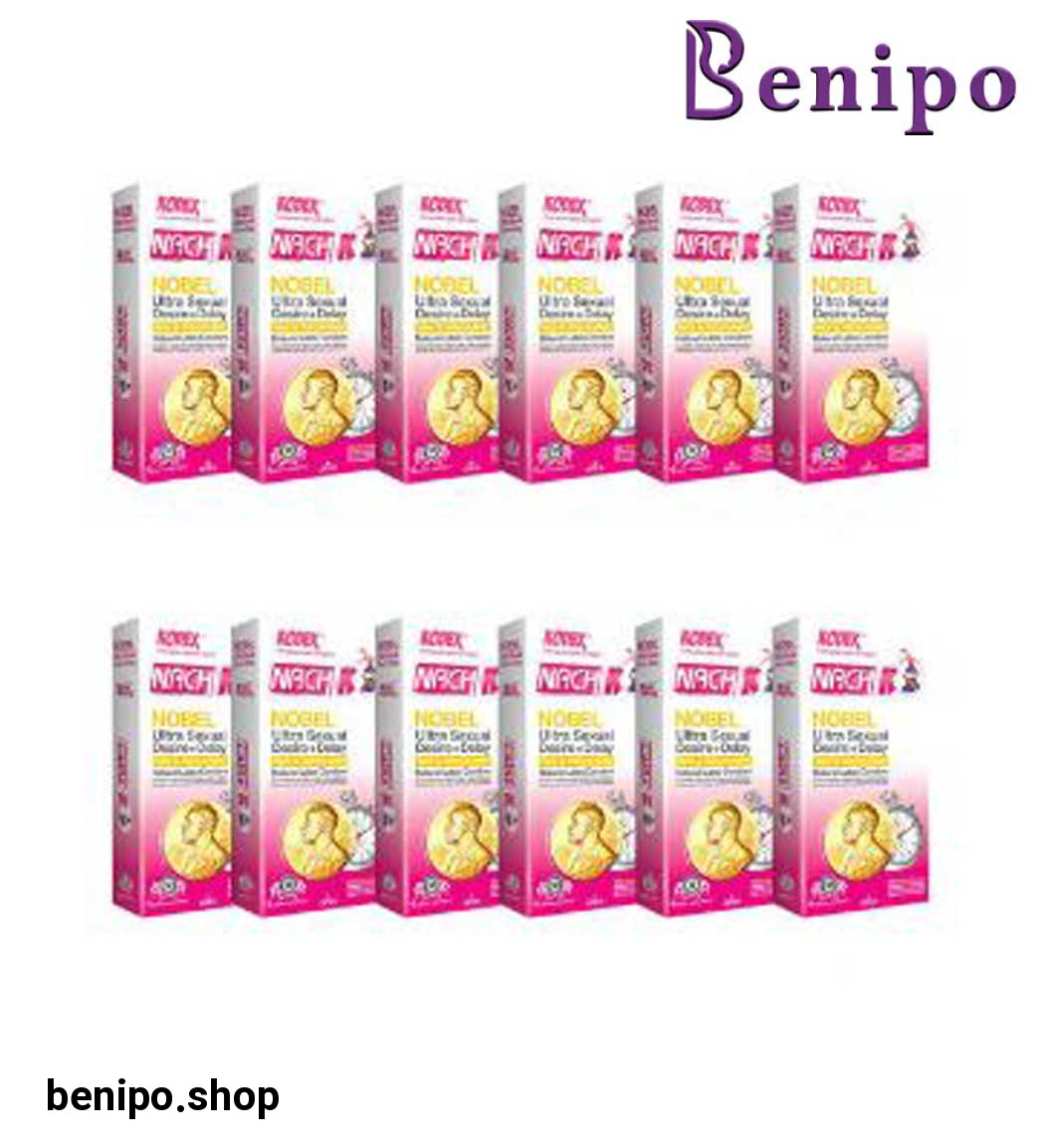 کاندوم 12 عددی مدل Noble مجموعه 12 عددی