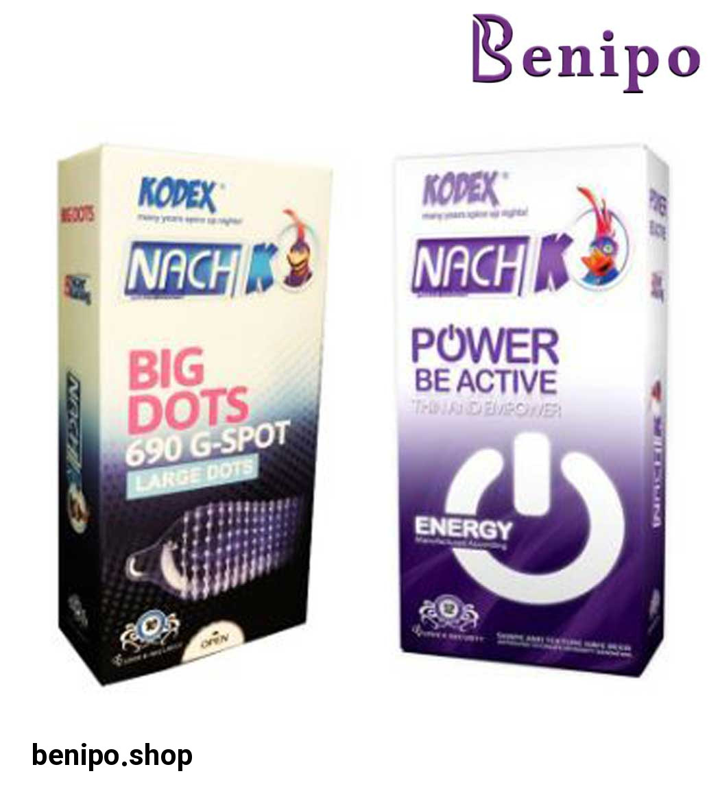 پک کاندوم  BIG DOTS به همراه کاندوم Power Be Active
