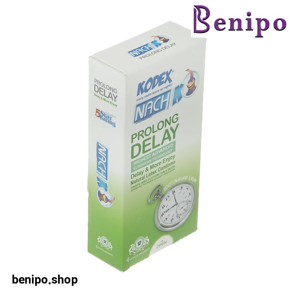 کاندوم 12 عددی بسیار نازک تاخیری مدل پرو لانگ دیلای