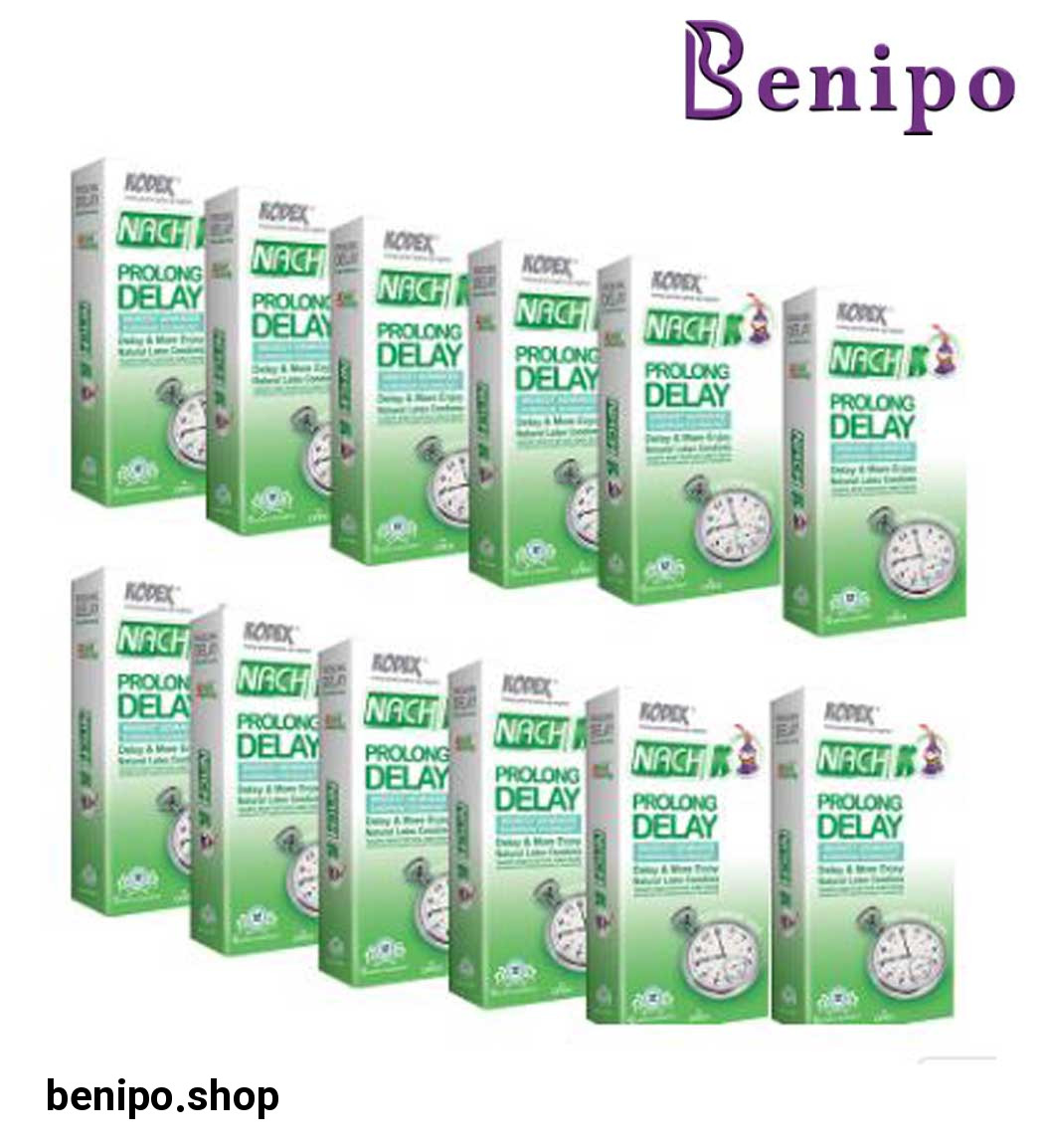 کاندوم 12 عددی مدل Prolong Delay مجموعه 12 عددی