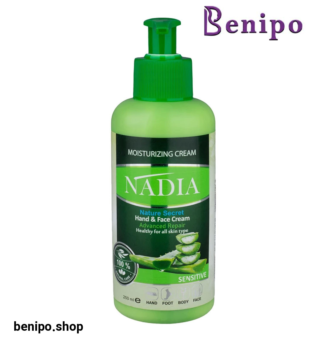 کرم آبرسان مدل آلوئه ورا حجم 250 میل