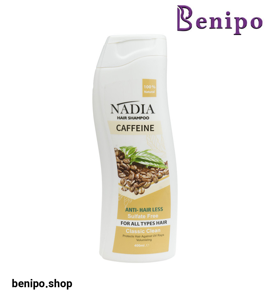 شامپو فری سولفات ضد ریزش مدل کافئین حجم 400 میل