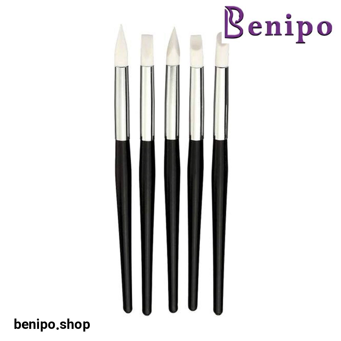 قلم طراحی ناخن مدل 74401 بسته 5 عددی