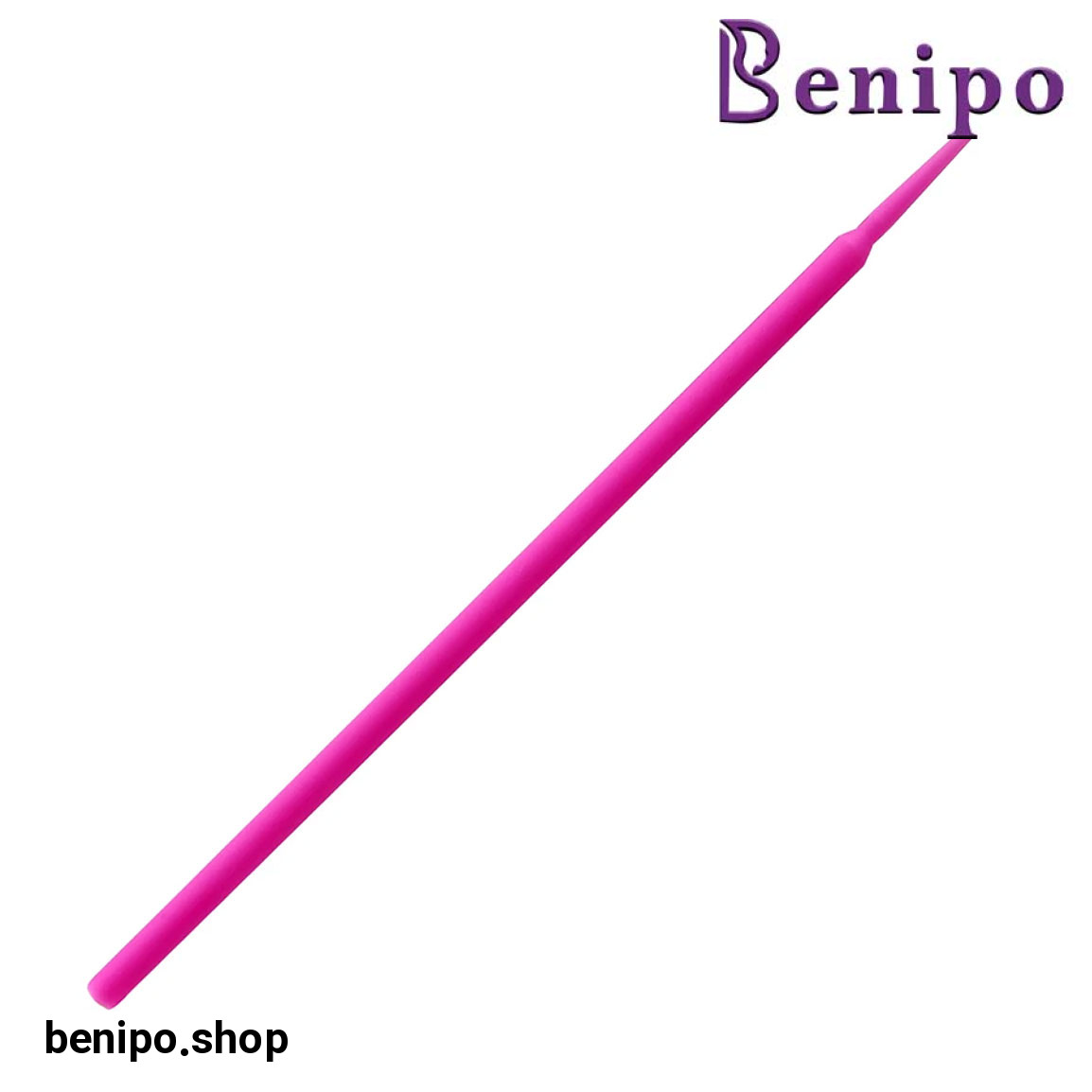 قلم میکروبراش ناخن و مژه مدل B-04 بسته 4 عددی