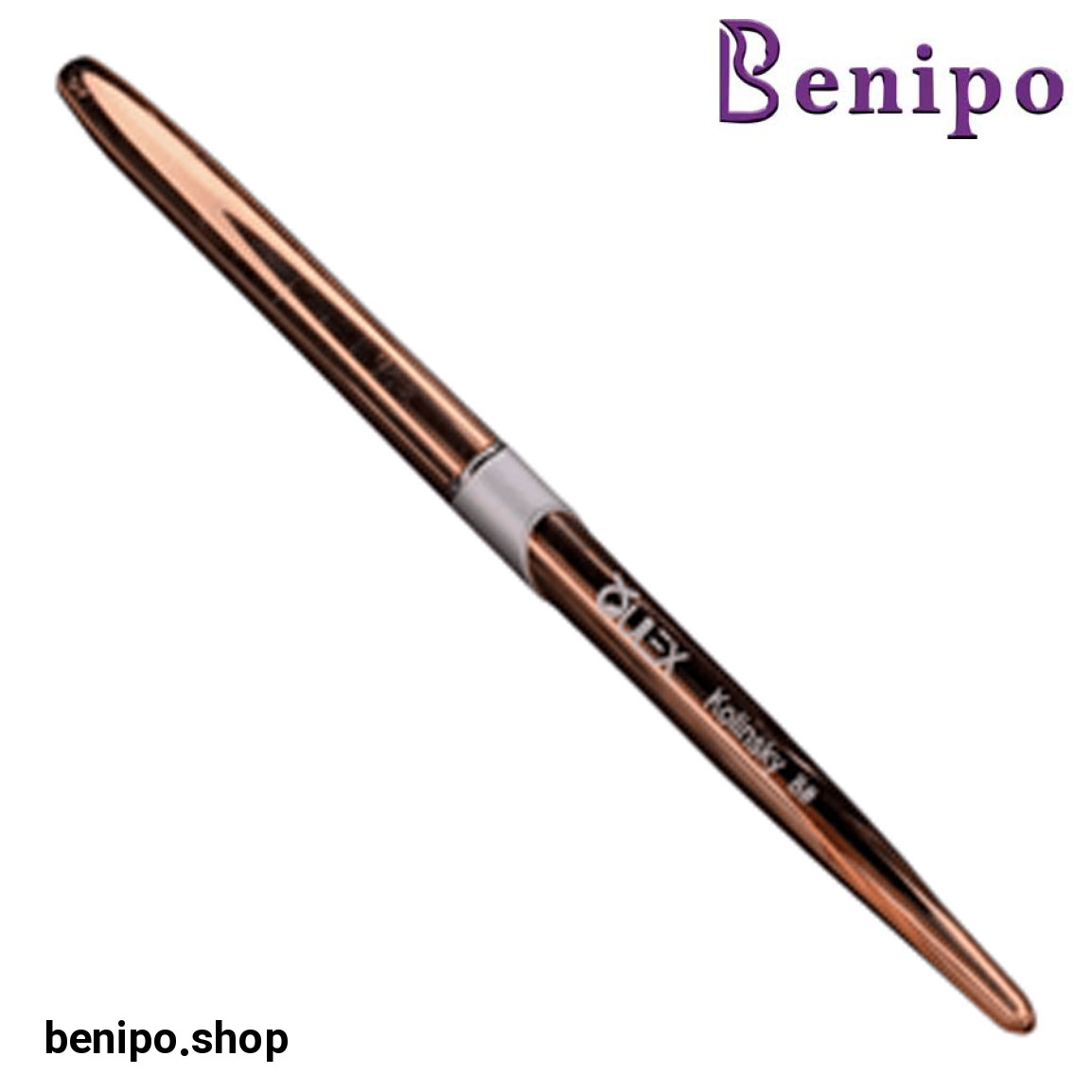 قلم مو کاشت ناخن مدل Kolinsky شماره 8