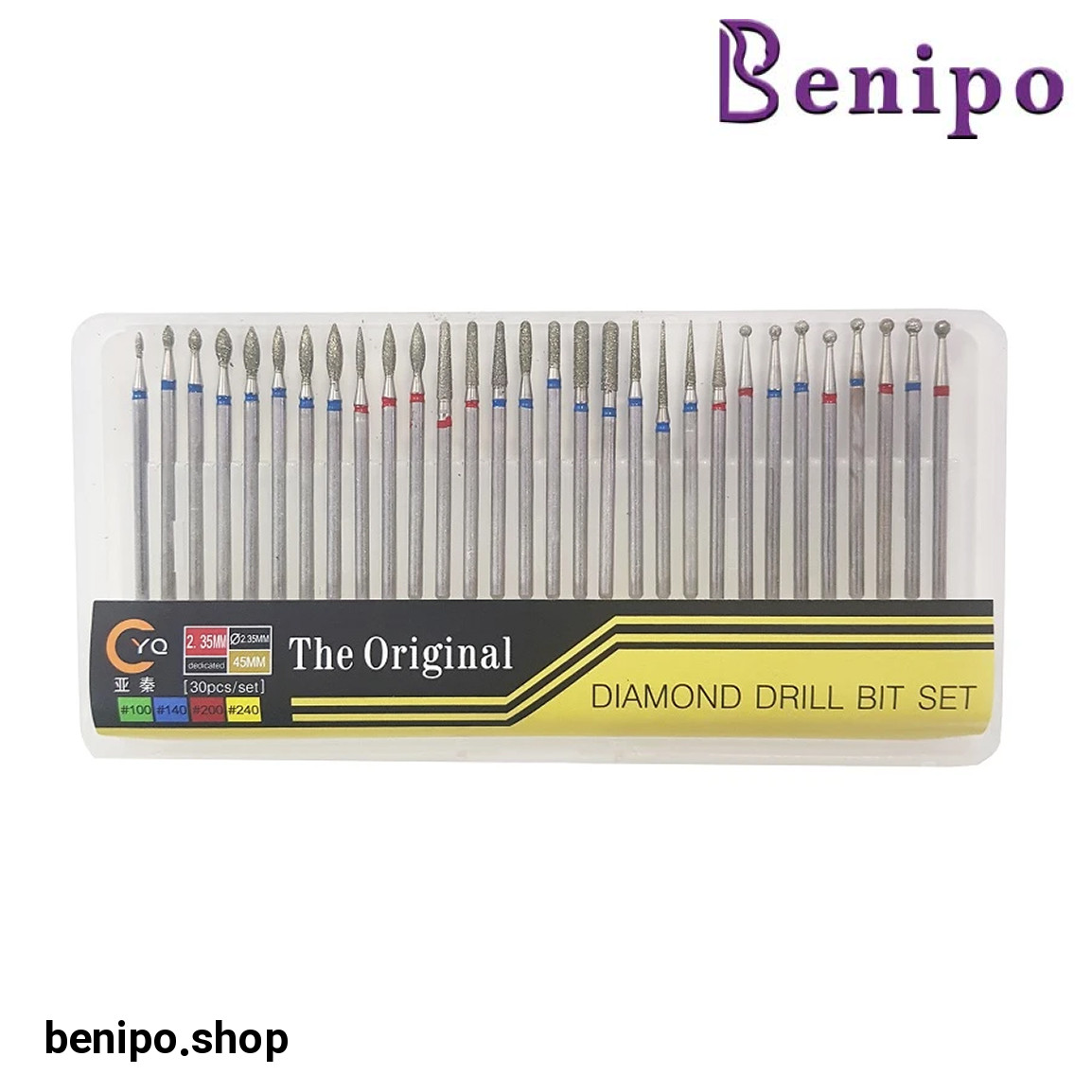 سر یدک سوهان برقی مدل Z1 بسته 30 عددی