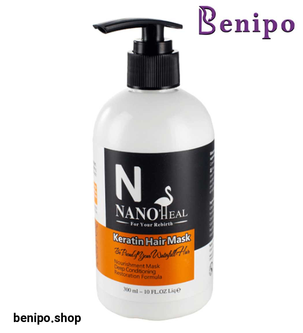 ماسک مو داخل حمام مدل کراتینه فاقد سولفات حجم 300 میلی لیتر