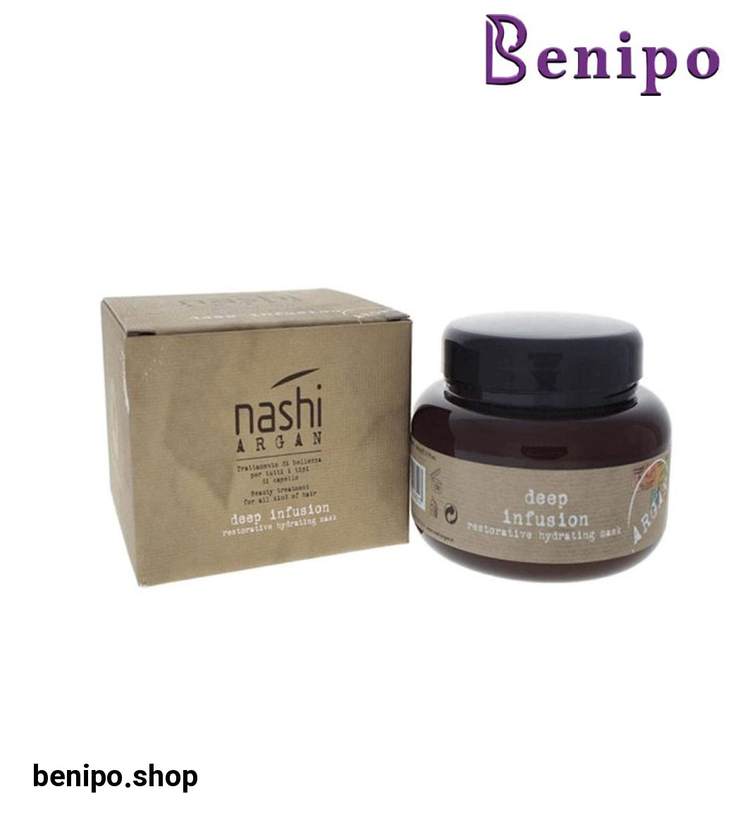 ماسک مو فاقد سولفات حاوی روغن آرگان با آبکشی 500میل