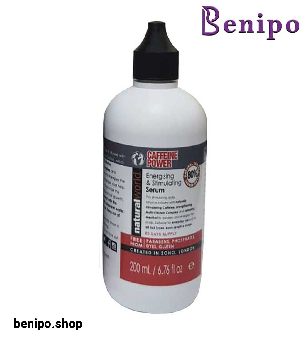 سرم مو کافئین حجم 200 میل