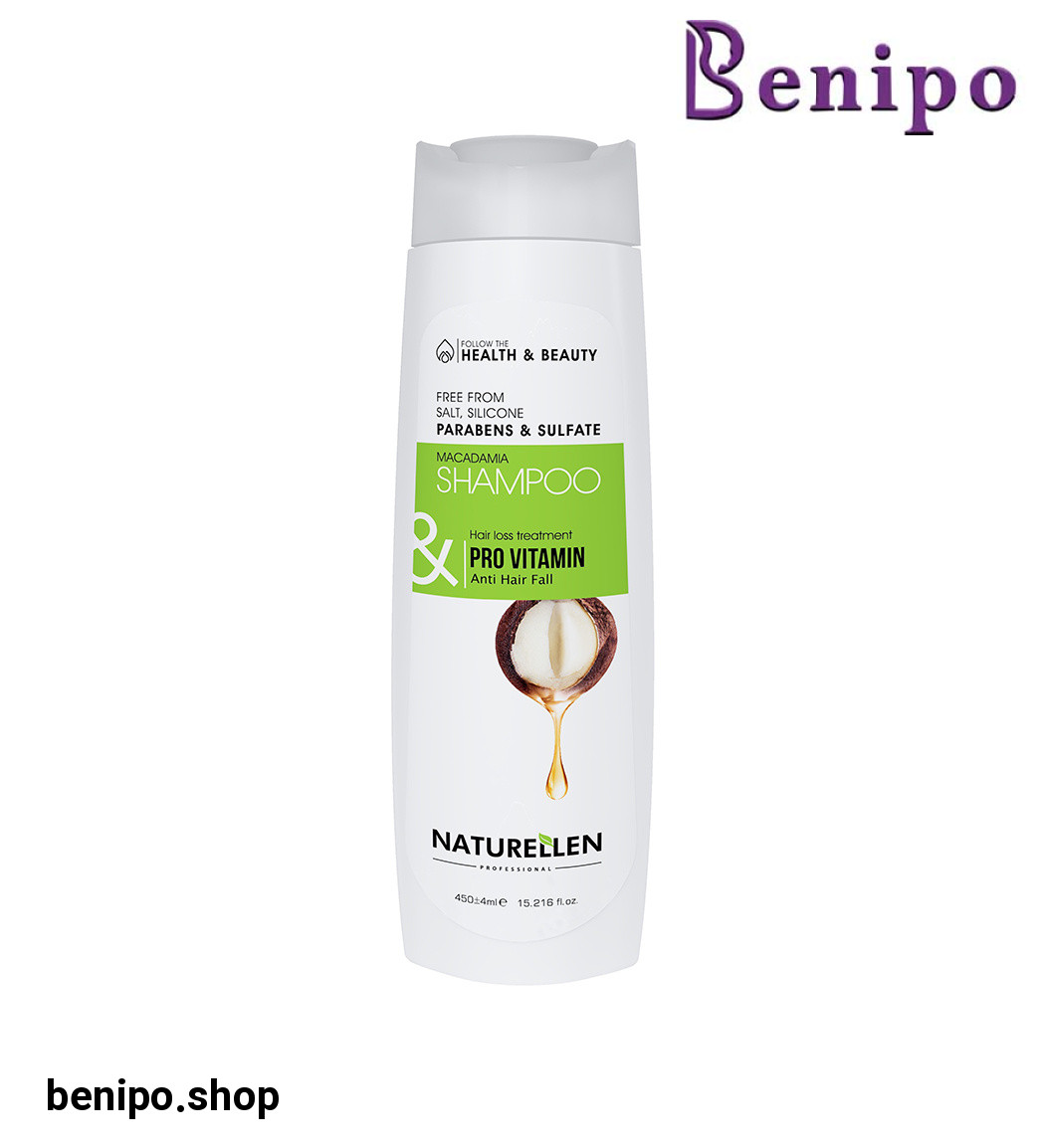 شامپو تقویت کننده مو مدل روغن ماکادمیا حجم 450 میلی لیتر