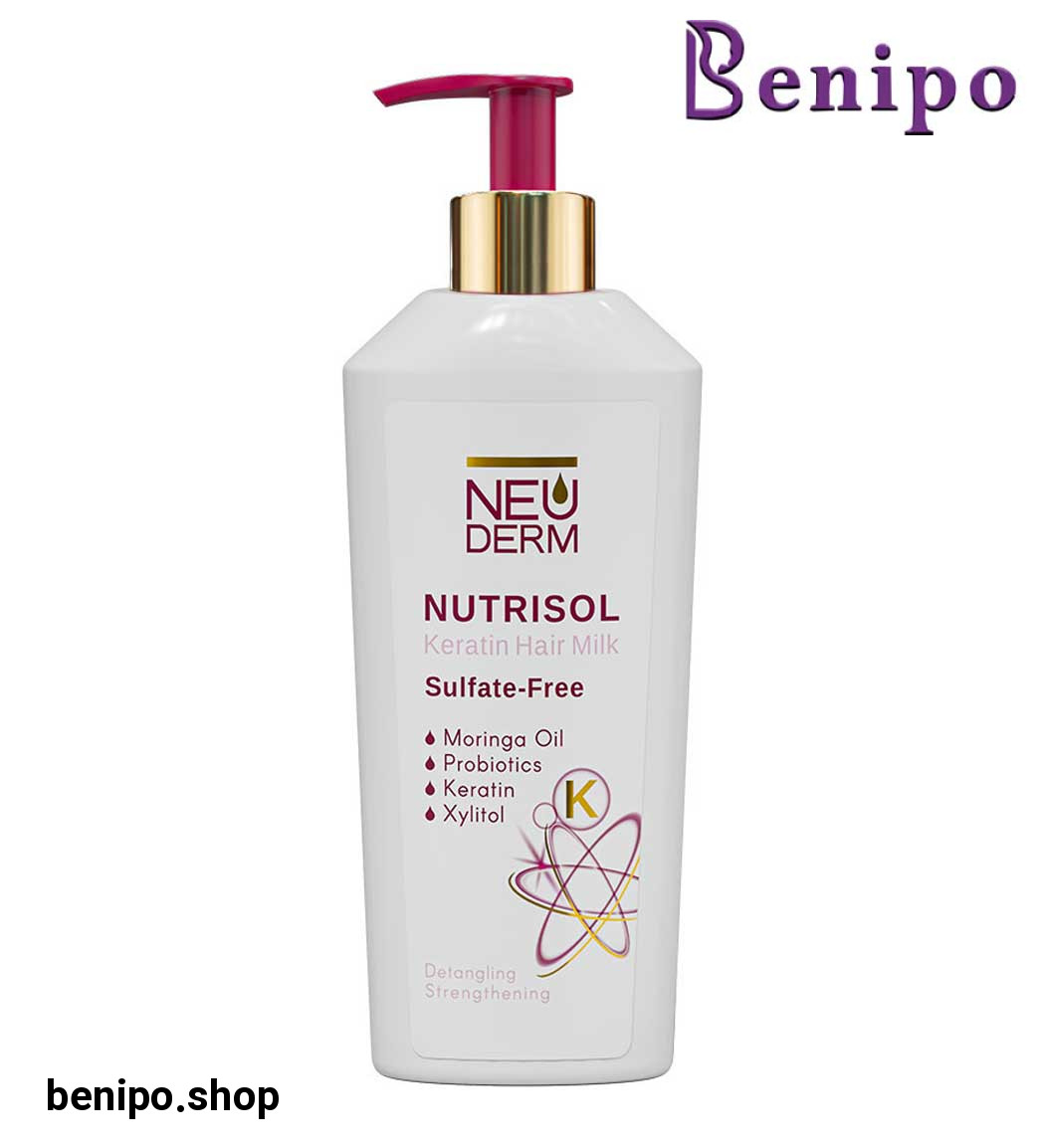 شیر مو کراتینه فاقد سولفات نوتریسل حجم 200 میلی لیتر