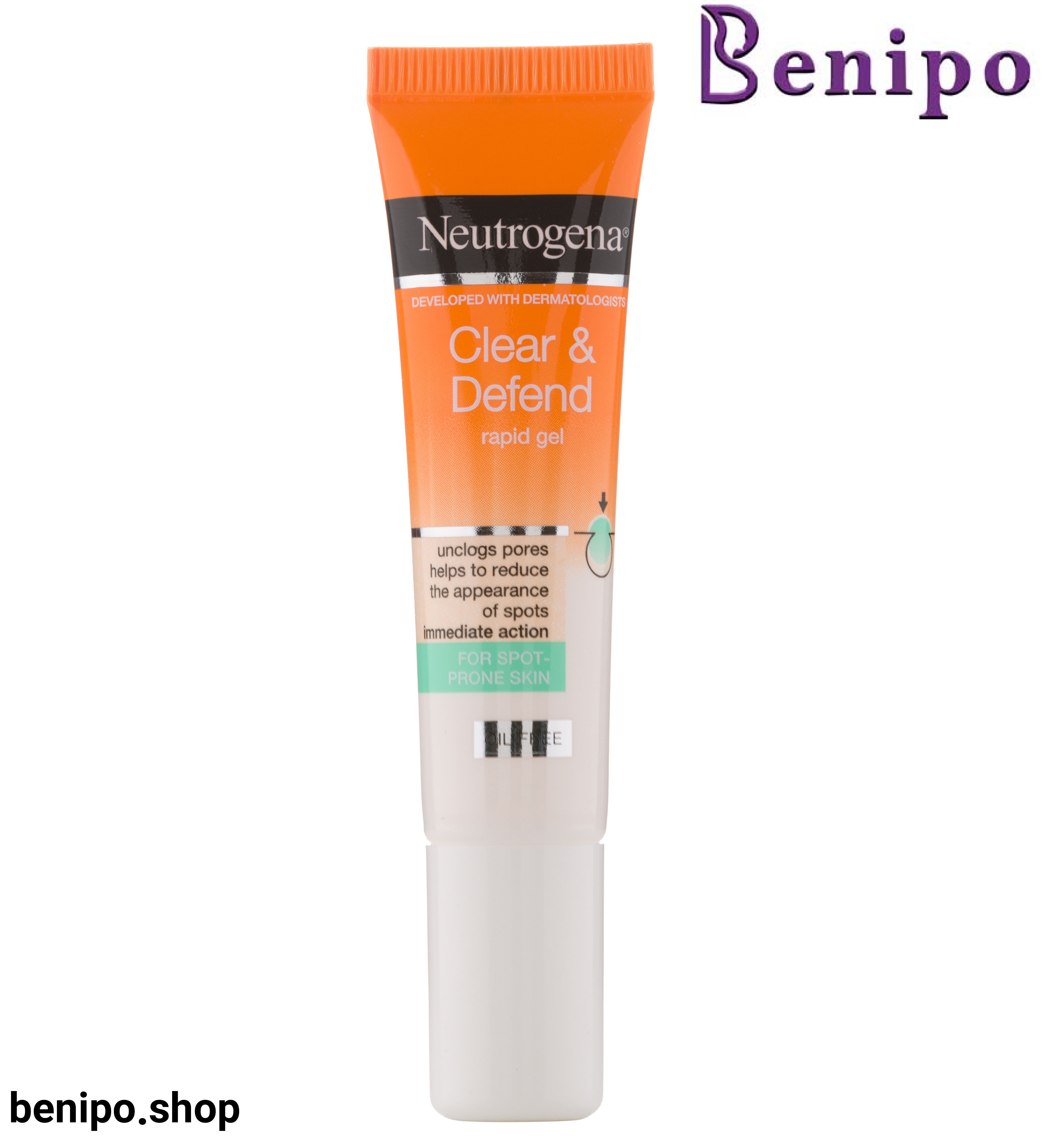 ژل ضد جوش وآکنه با تاثیر سریع 4 ساعته حجم 15 میل