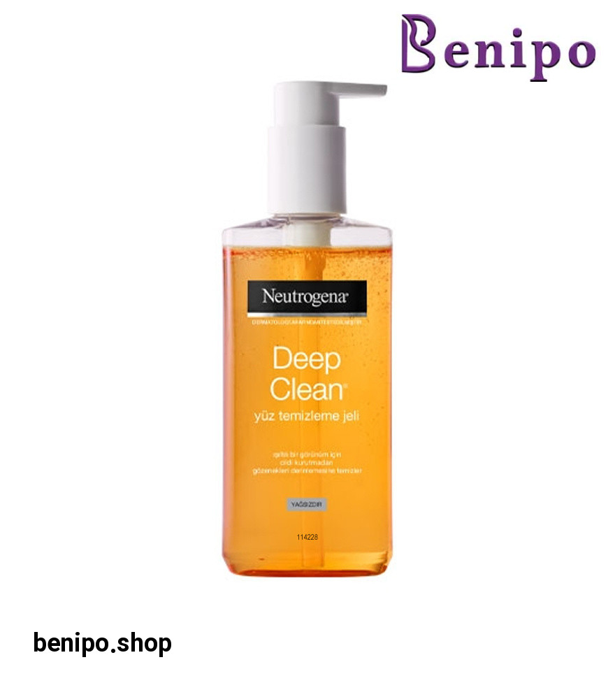 ژل شستشوی عمیق صورت مدل Deep Clean  مناسب انواع پوست حجم 200 میل