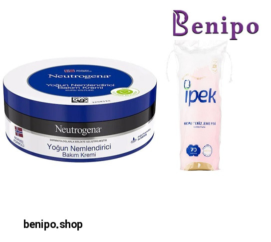 پک پد آرایش پاک کن 70 عددی ایپک به همراه کرم مرطوب کننده مخصوص پوست خشک حجم 200 میل