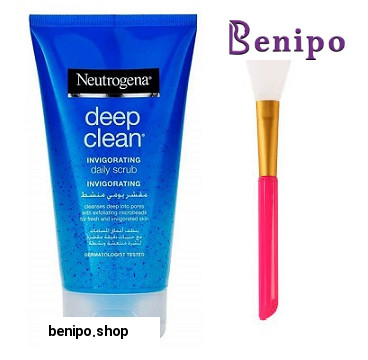 پک براش ماسک صورت سیلیکونی به همراه اسکراب روزانه Deep Clean حجم 150 میل