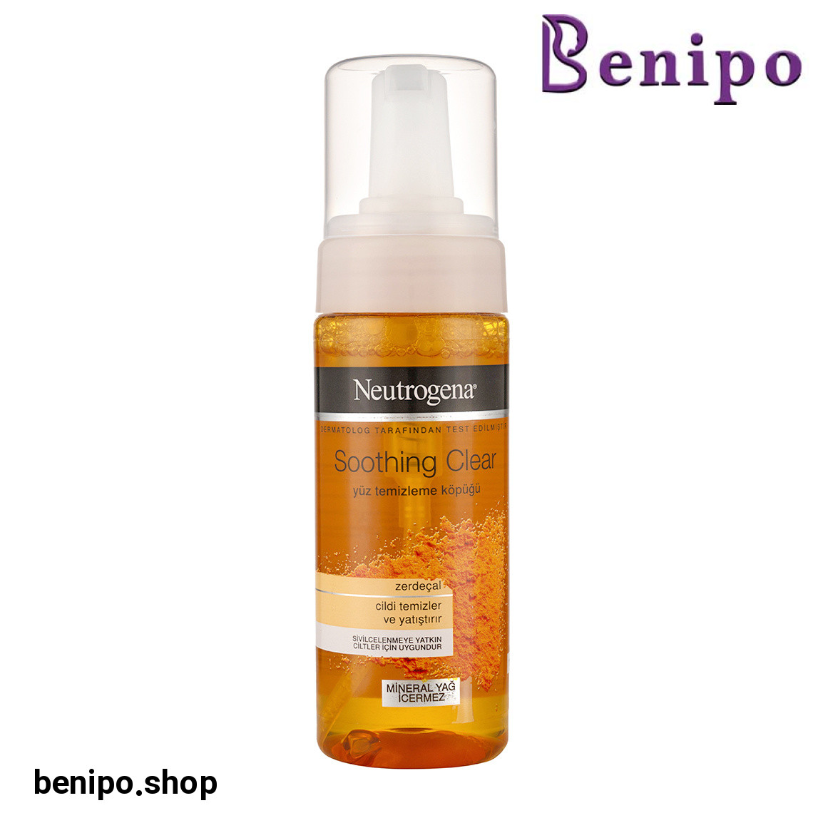 فوم شستشو صورت مناسب پوست های مستعد جوش حاوی عصاره زردچوبه حجم 150 میل