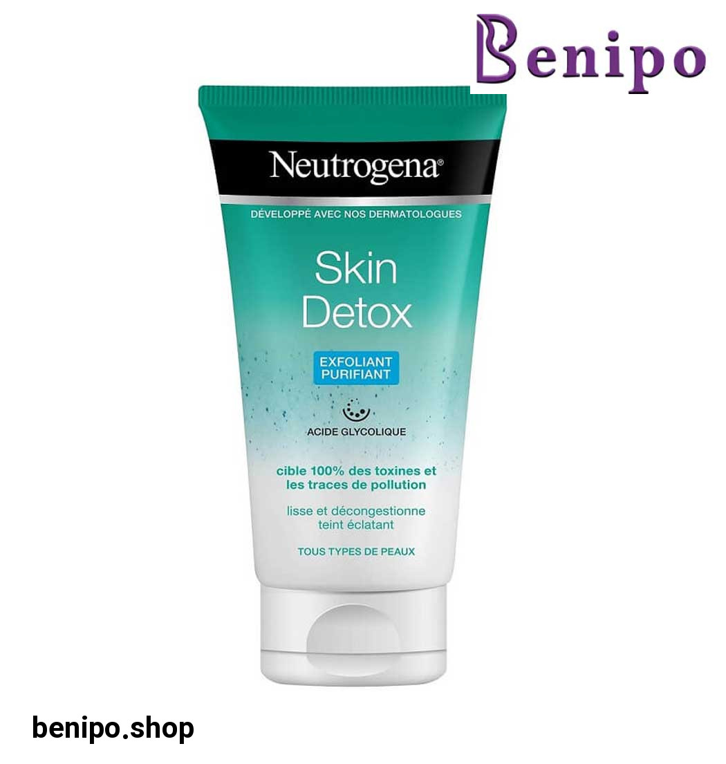 اسکراب پاکسازی کننده و جوانساز پوست صورت مدل Skin Detox حجم 150 میل