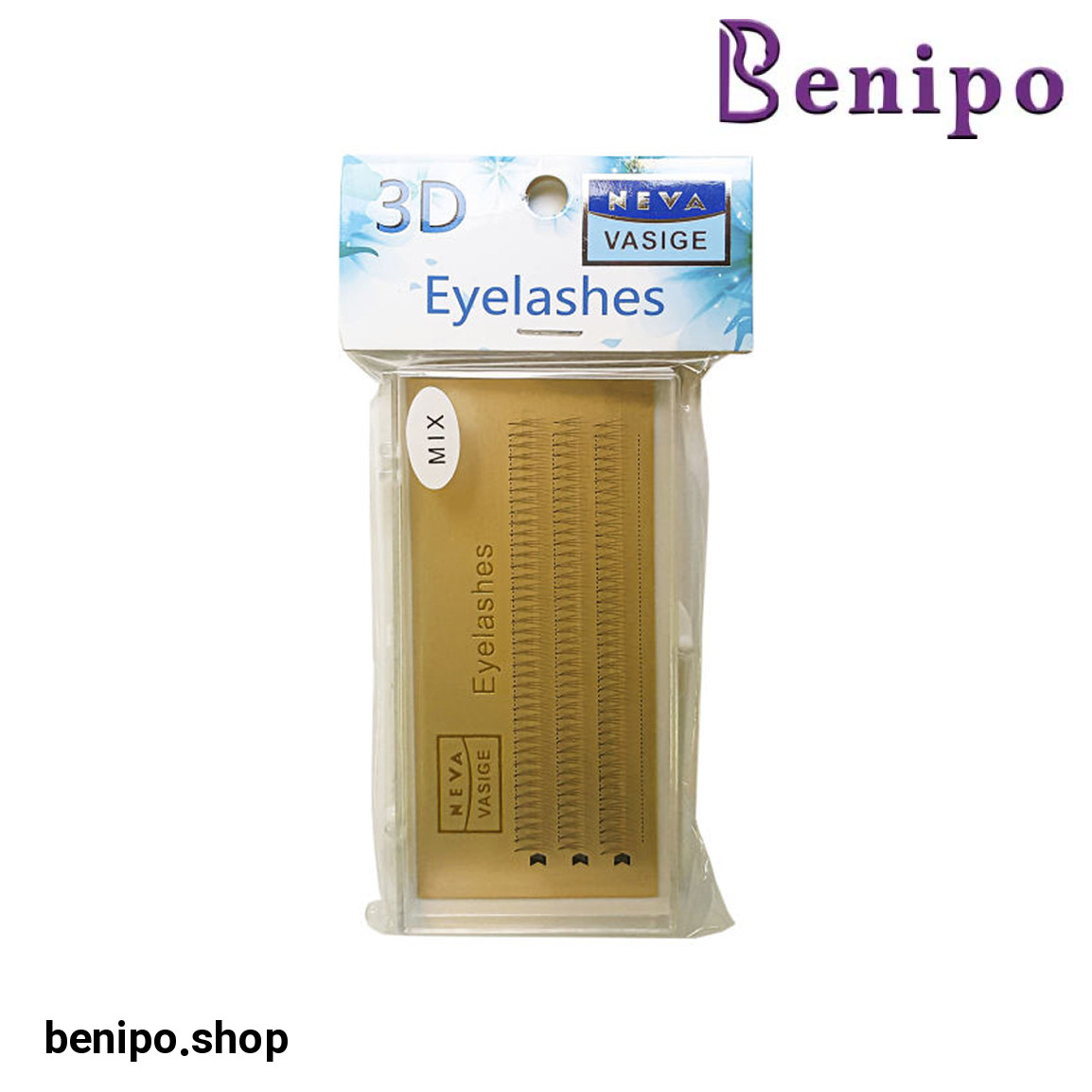 مژه مصنوعی مدل 3D MIX