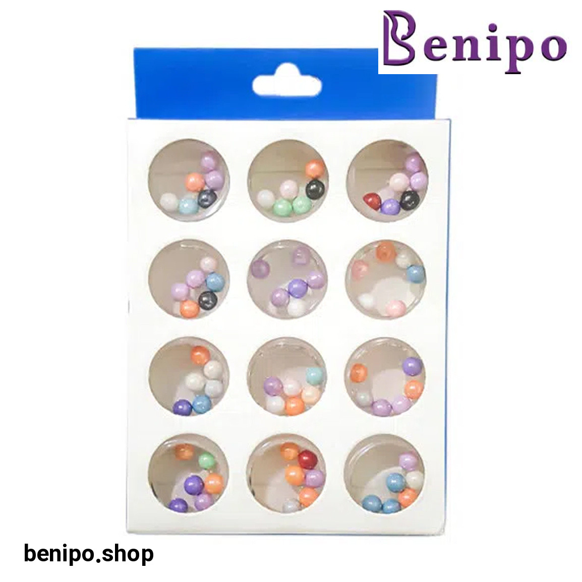 دیزاین ناخن مدل ND-02 بسته 12 عددی