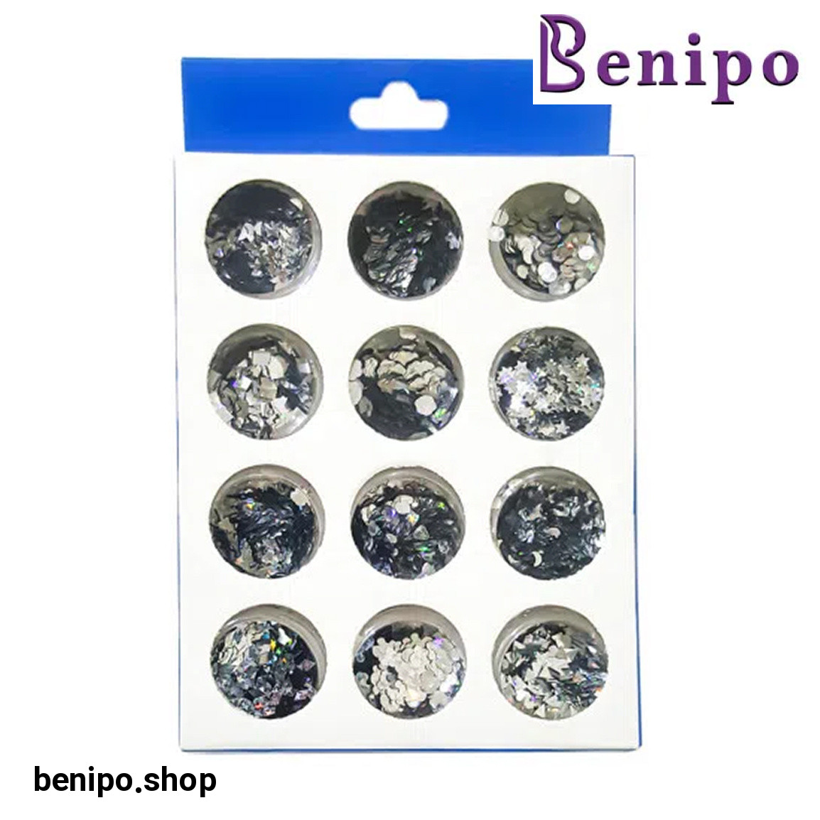 دیزاین ناخن مدل ND-03 بسته 12 عددی