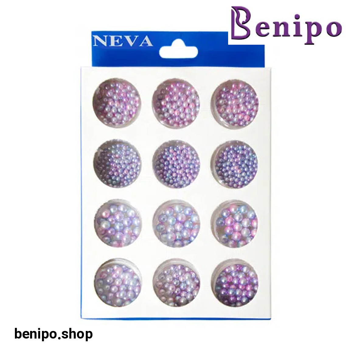 دیزاین ناخن مدل ND-12 بسته 12 عددی