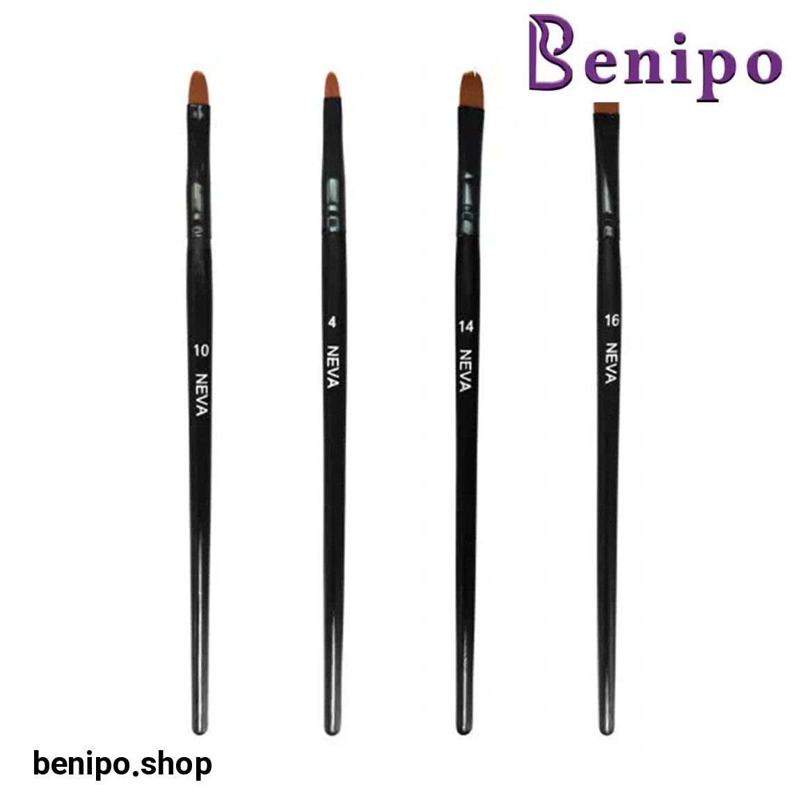 براش خط چشم مدل NE-4 بسته 4 عددی