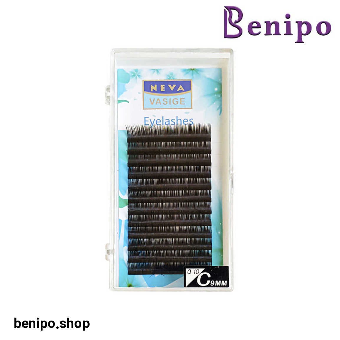 مژه مصنوعی مدل Q10 C9mm