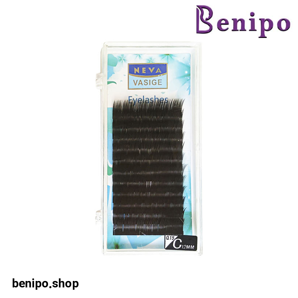 مژه مصنوعی مدل Q15 C12mm