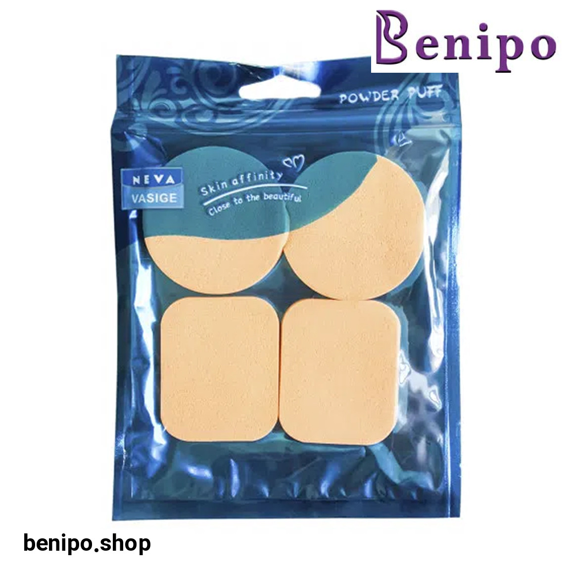 پد آرایشی مدل S-02 بسته 4 عددی