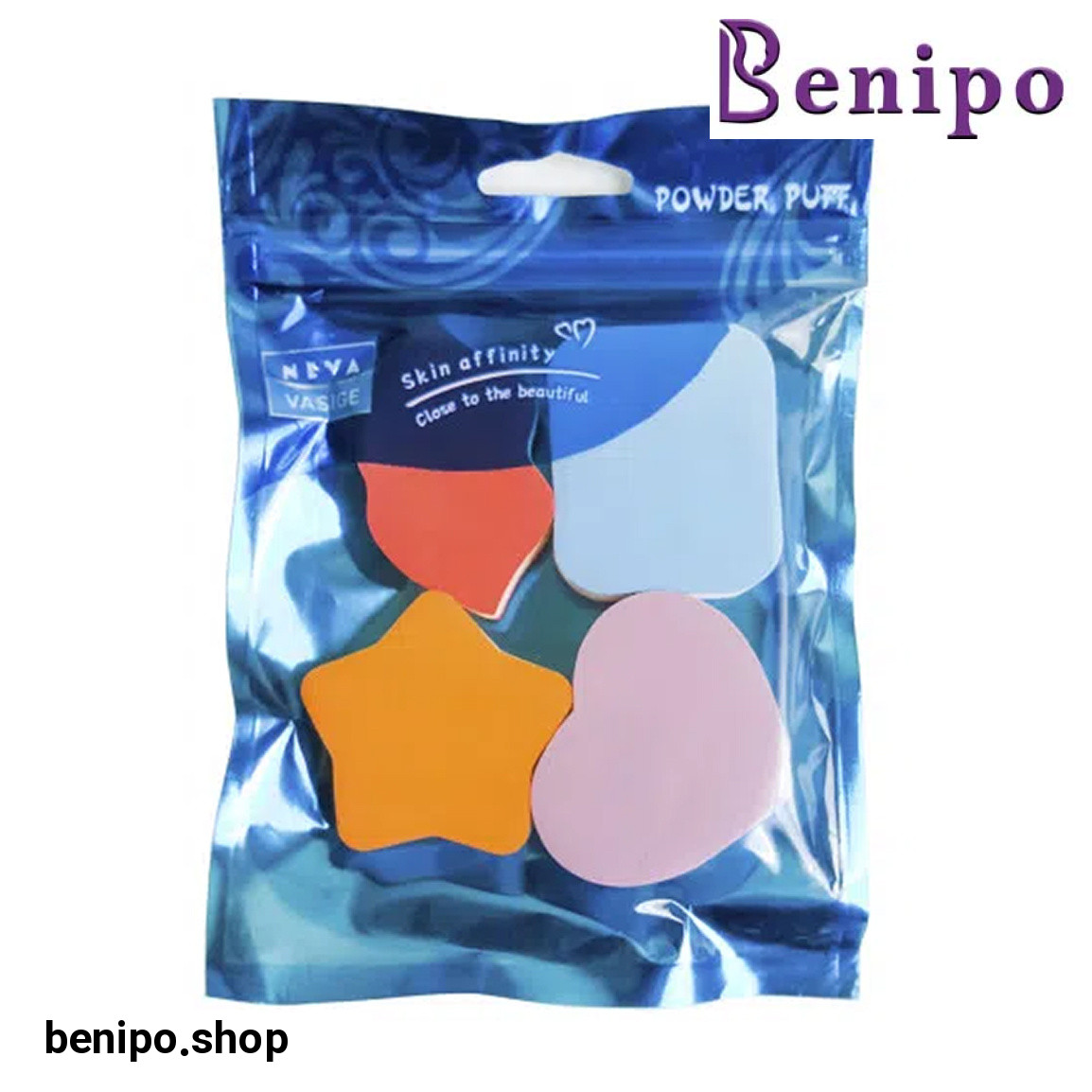 پد آرایشی مدل S-03 بسته 4 عددی