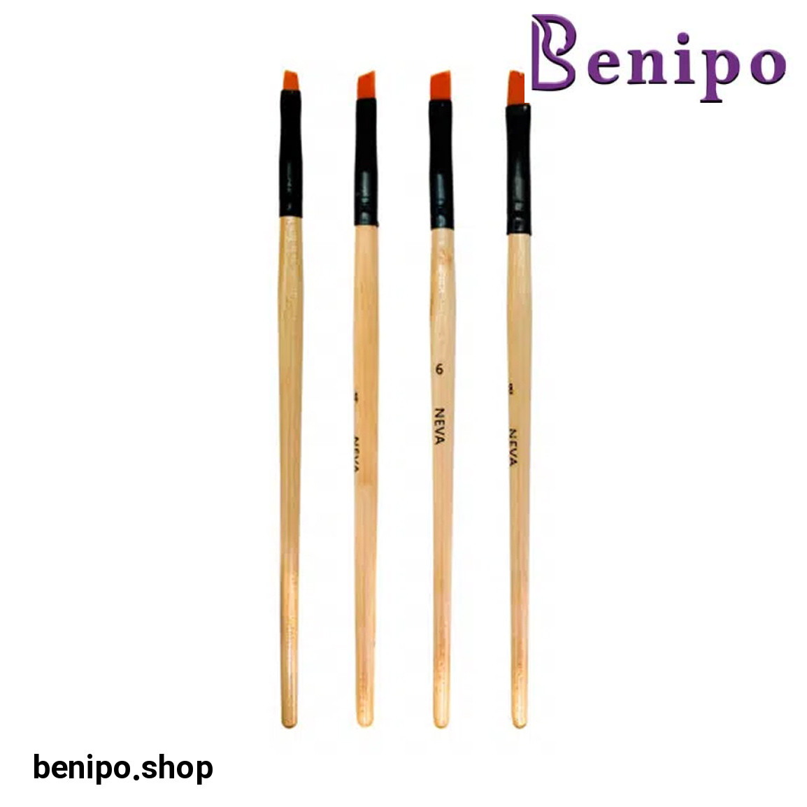 براش خط چشم مدل W-4 بسته 4 عددی