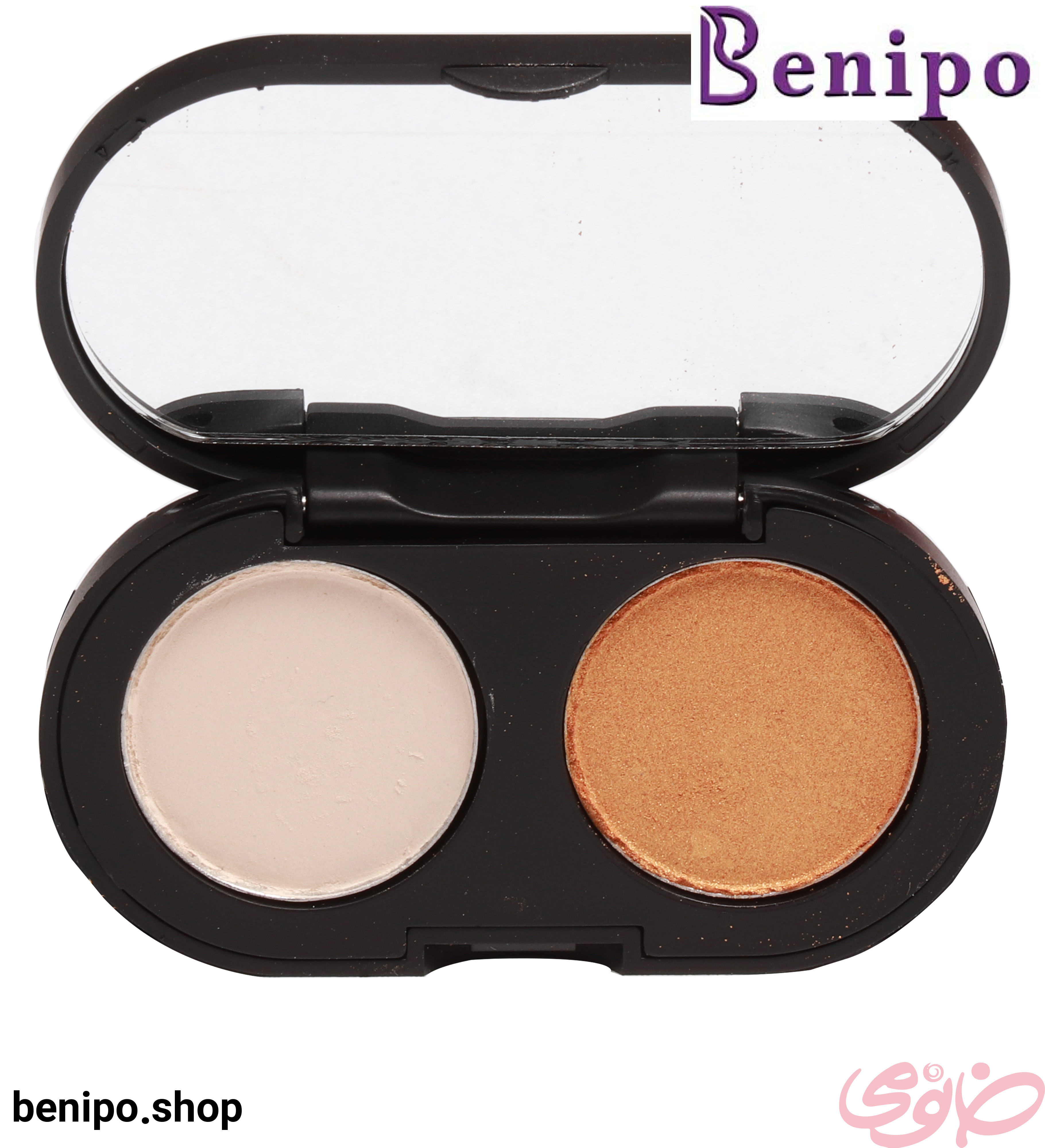 سایه چشم دو رنگ