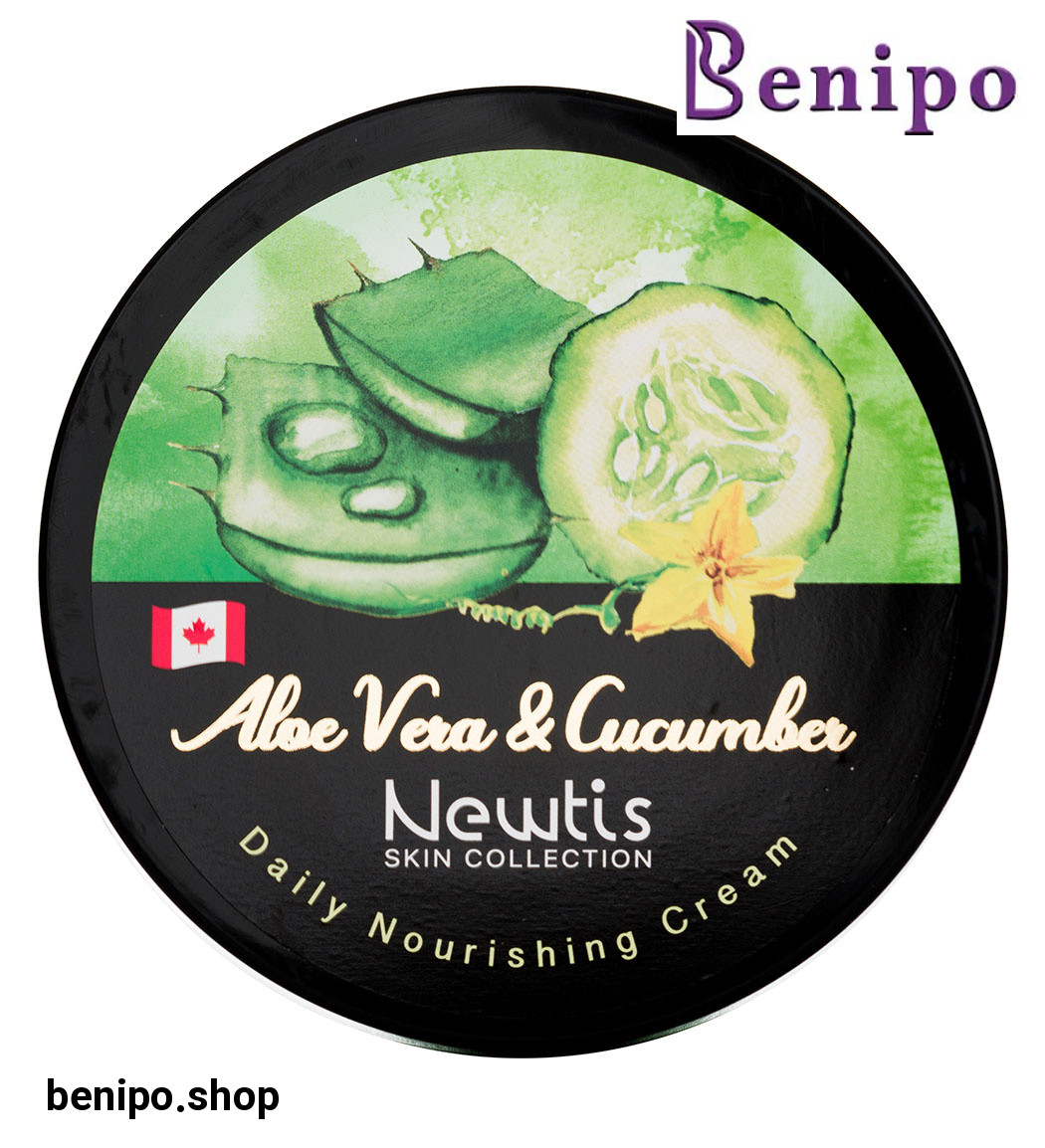 کرم مرطوب کننده کاسه ای آلوئه ورا و خیار 300میل