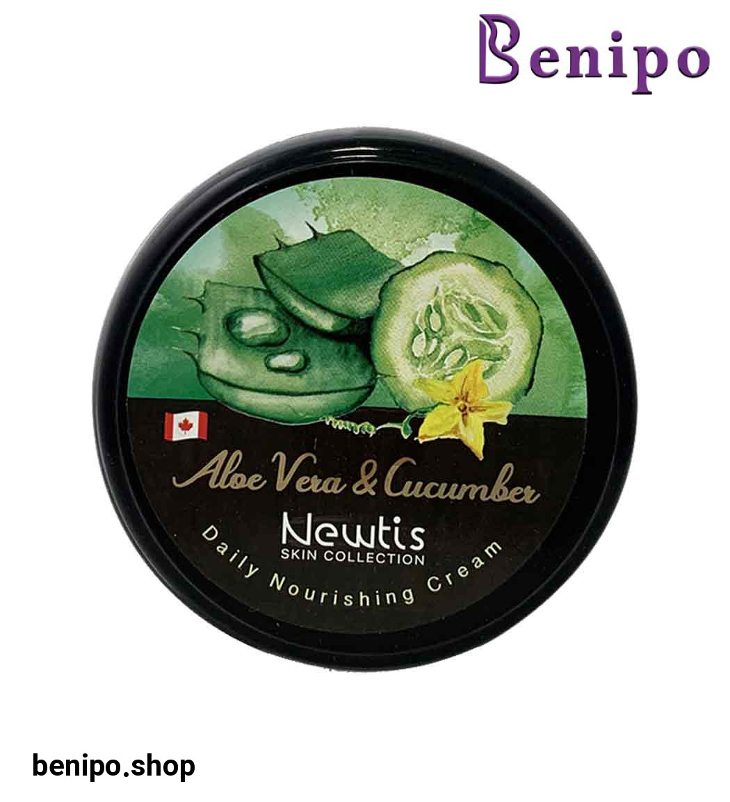 کرم مرطوب کننده آلوئه ورا و خیار 200 میل