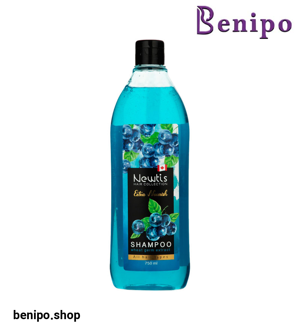 شامپو موی سر آبی Extra Nourish مناسب انواع مو 750میل