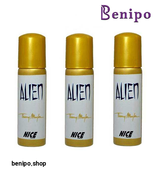 ادوکلن جیبی زنانه مدل Alien حجم 30 میل مجموعه 3 عددی