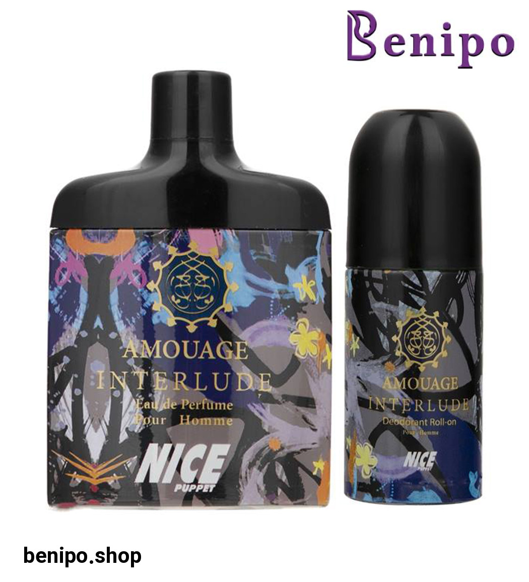 ست ادو پرفیوم مردانه مدل Amouage Interlude حجم 82 میل