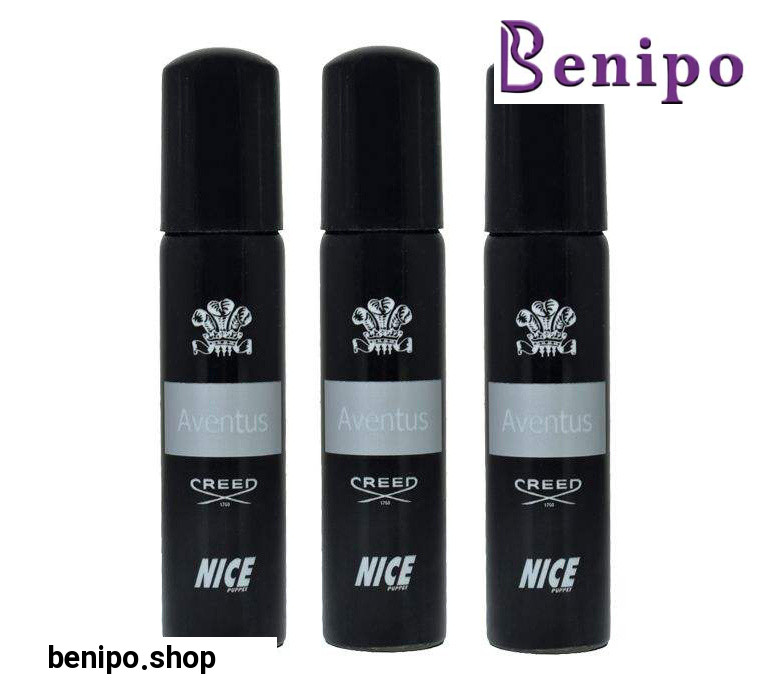ادوکلن جیبی مردانه مدل Aventus حجم 30 میل مجموعه 3 عددی