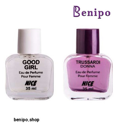 2 عدد عطر جیبی زنانه مدل Good Girl و Trussardi Donna  35 حجم 50 میل