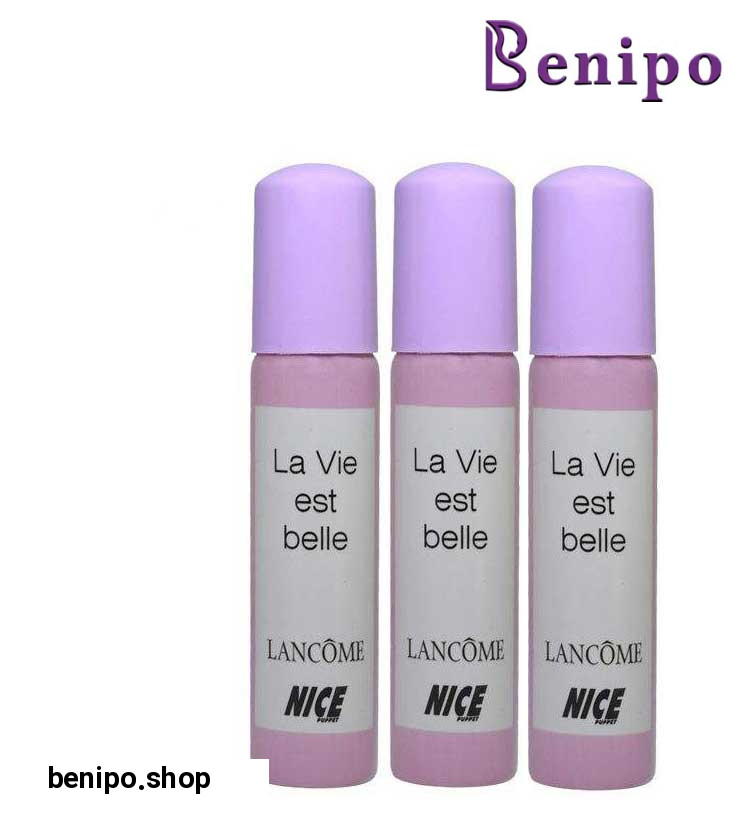 ادوکلن جیبی زنانه مدل La vie est belle مجموعه 3 عددی